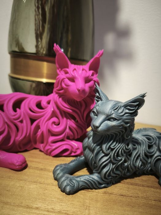 Estátua Maine Coon
