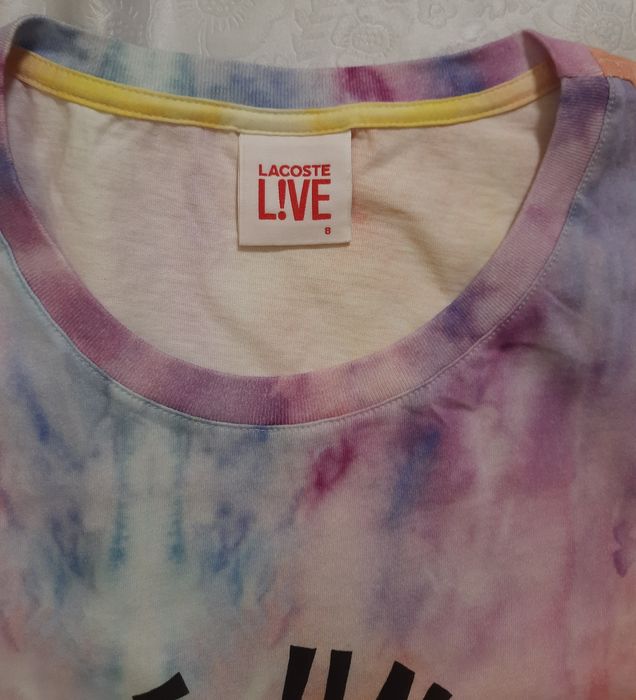 Lacoste live original футболка