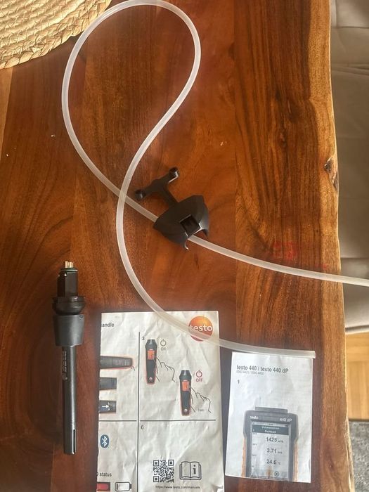 Testo 440dP miernik przepływu