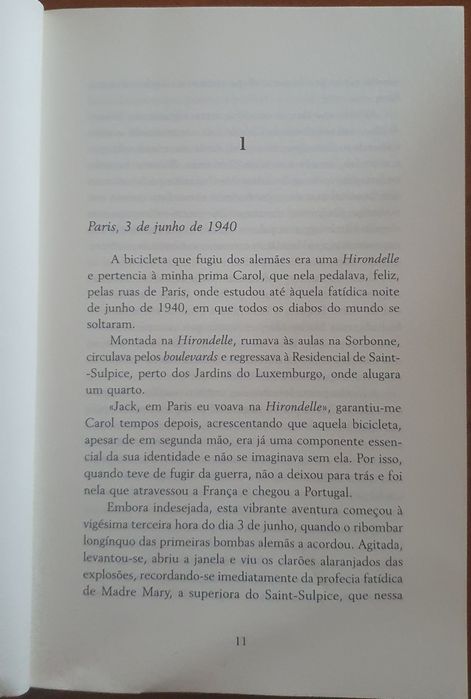 A bicicleta que fugiu dos alemães