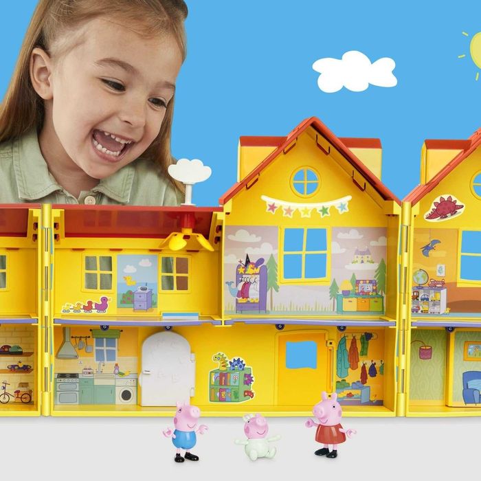 Великий сімейний будинок Свинки Пеппи Ігровий набір Peppa Pig • Новий