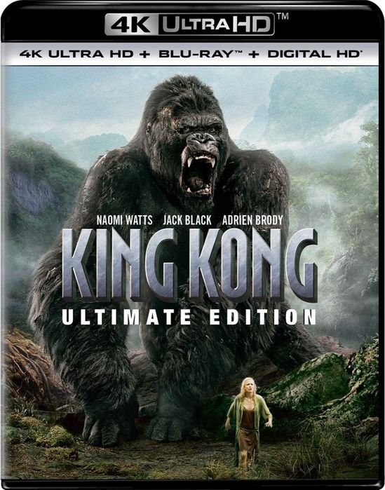 Продам 4K Blu-ray Ultra HD Кинг Конг / King Kong БЕЗ ПЕРЕВОДА