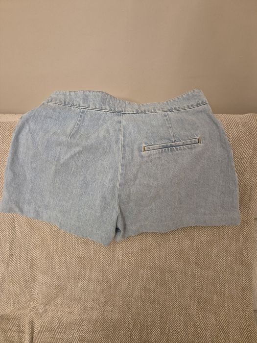 Jeans plisowana spódniczka spodenki Zara M