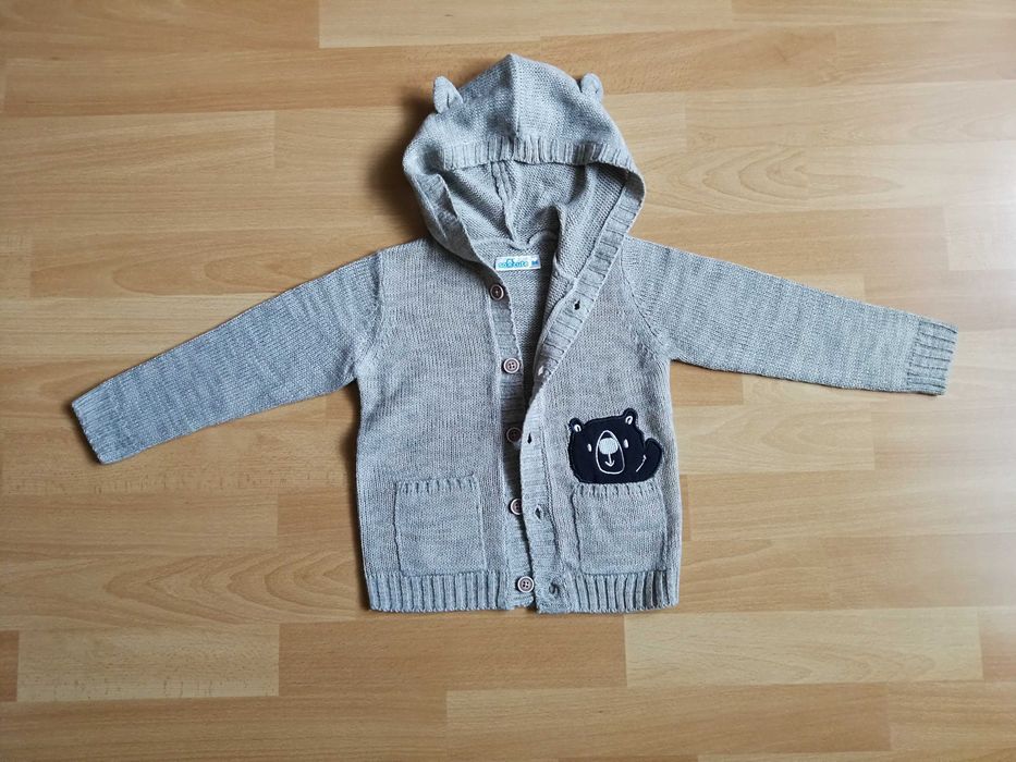 Nowy sweterek rozpinany 86/92, so cute