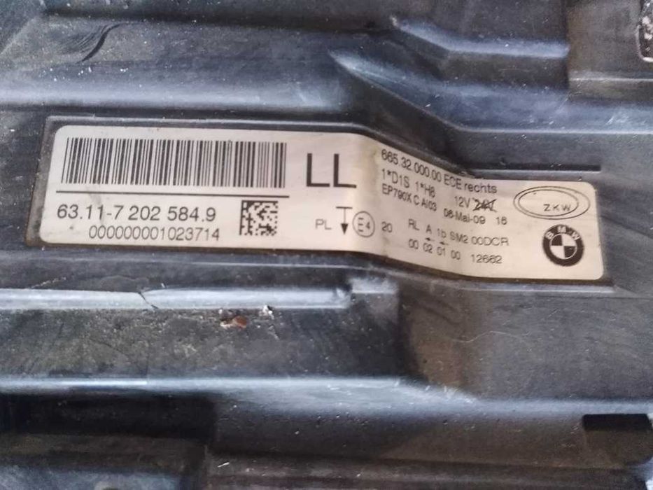 BMW 3 E90 E91 Lift Lampa Przód Prawa Xenon