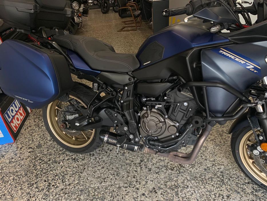 Yamaha MT 07 Tracer GT de 2023 Optimo estado Nacional, Top case Yamaha (Reservada)