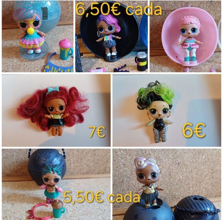 LOL bonecas, MGA. Ler descrição.