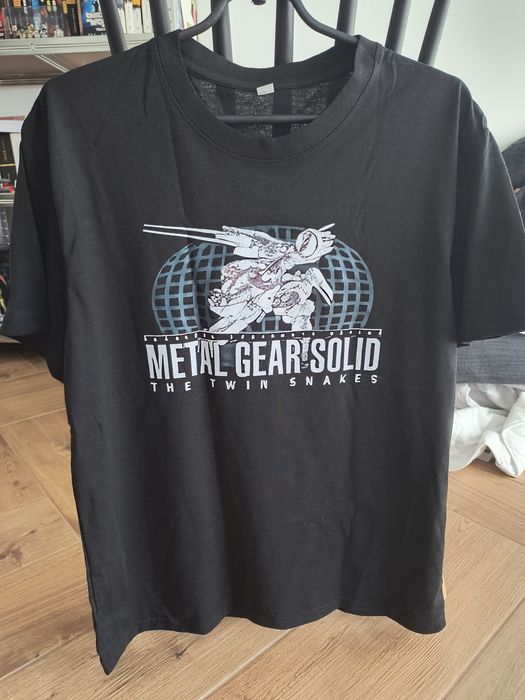 Koszulka gra Metal Gear Solid The Twin Snakes psx ps1 ps2 ps3 ps4 ps5 playstation