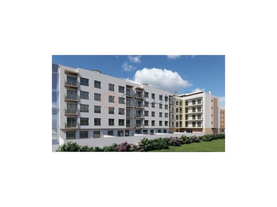 Apartamento T1 novo com terraço - Montijo