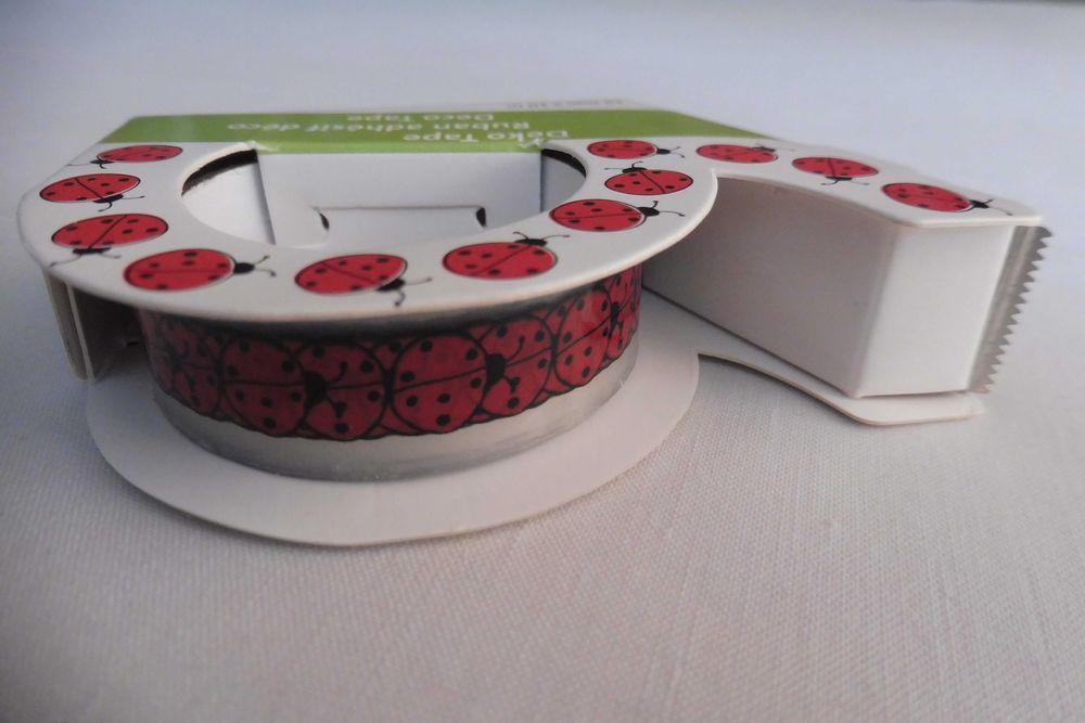 Taśmy klejące dekoracyjne nowe 13 szt. różne wzory