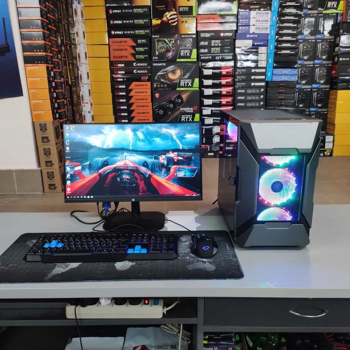 Компютер Новий Ryzen 5 5500, 16GB DDR4, RX 6700xt 12GB, SSD 512GB NVMe