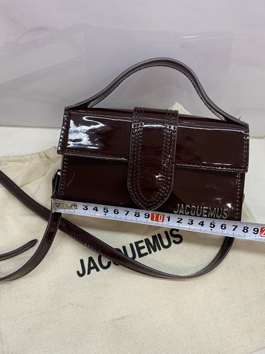 Сумка Жакмюс лакова, міні