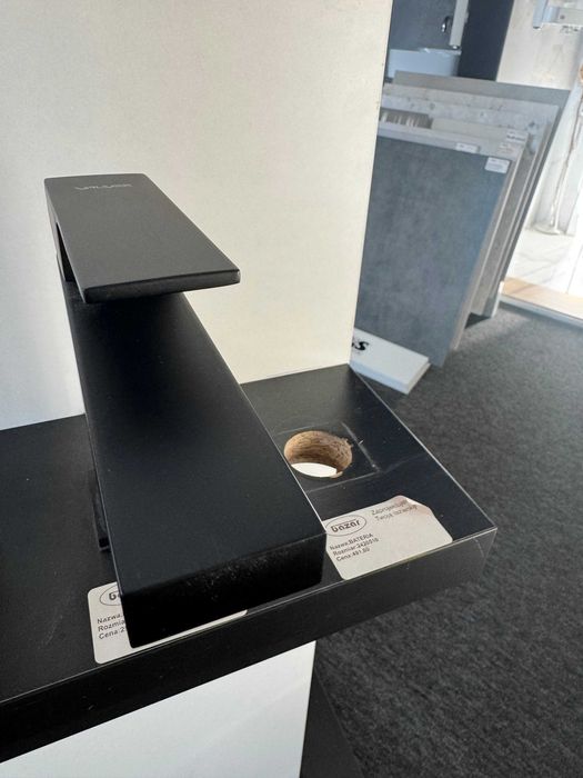 Bateria umywalkowa czarny mat Valvex Ars - 170 zł