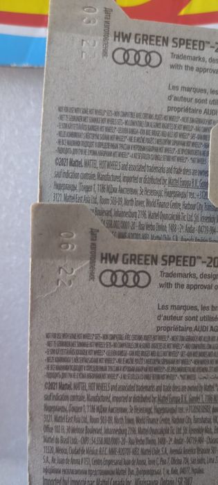 Conjunto 2 audi RS E-tron GT hot wheels