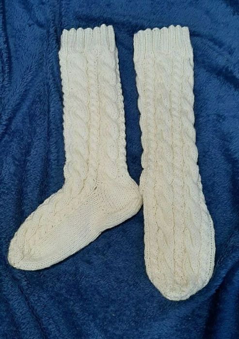 Вязаные гольфы, вязаные носочки. Носки для фотосессии.