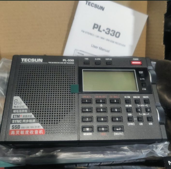 Всеволновый радиоприемник Tecsun PL-330,  ver. 3308. Новый.