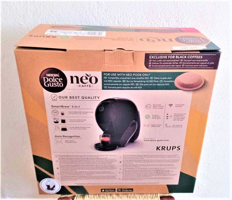 Krups Dolce Gusto NEO Automática – Nova (Tecnologia SmartBrew)