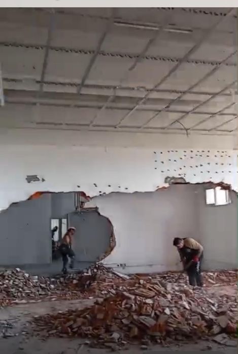 demolições, remuneração de entulho, limpeza pós obras.