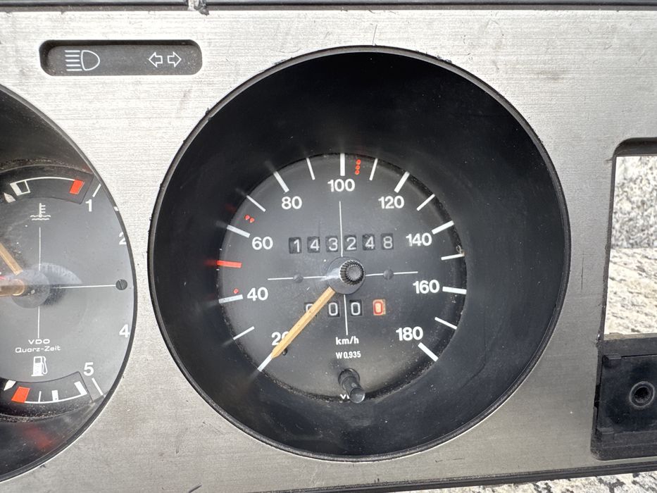 Quadrante painel instrumentos volkswagen mk1 1 versao