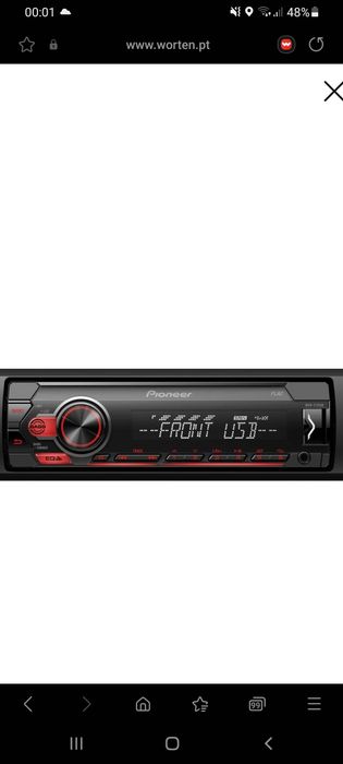 Autorádio PIONEER MVH-S110UB