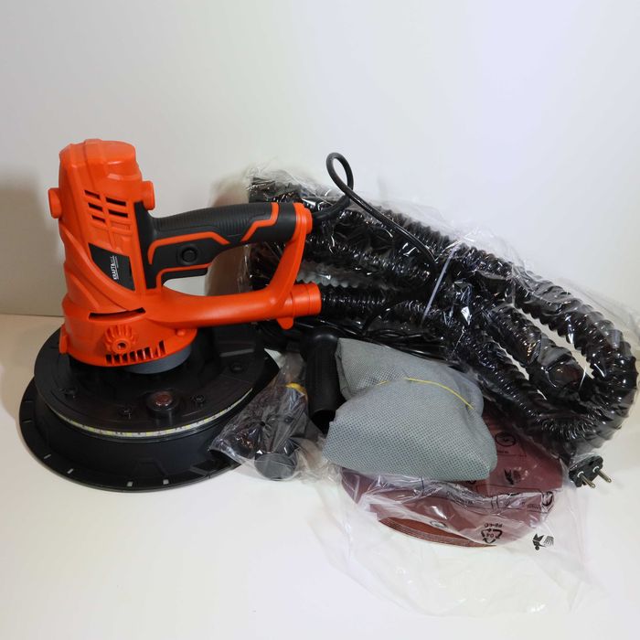 Szlifierka DO GIPSU GŁADZI TYNKÓW 1500W podświetlenie LED KD1741