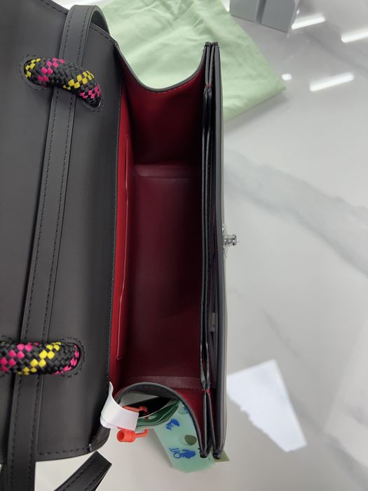 Сумка Жіноча OFF-WHITE Gummy Jitney Black