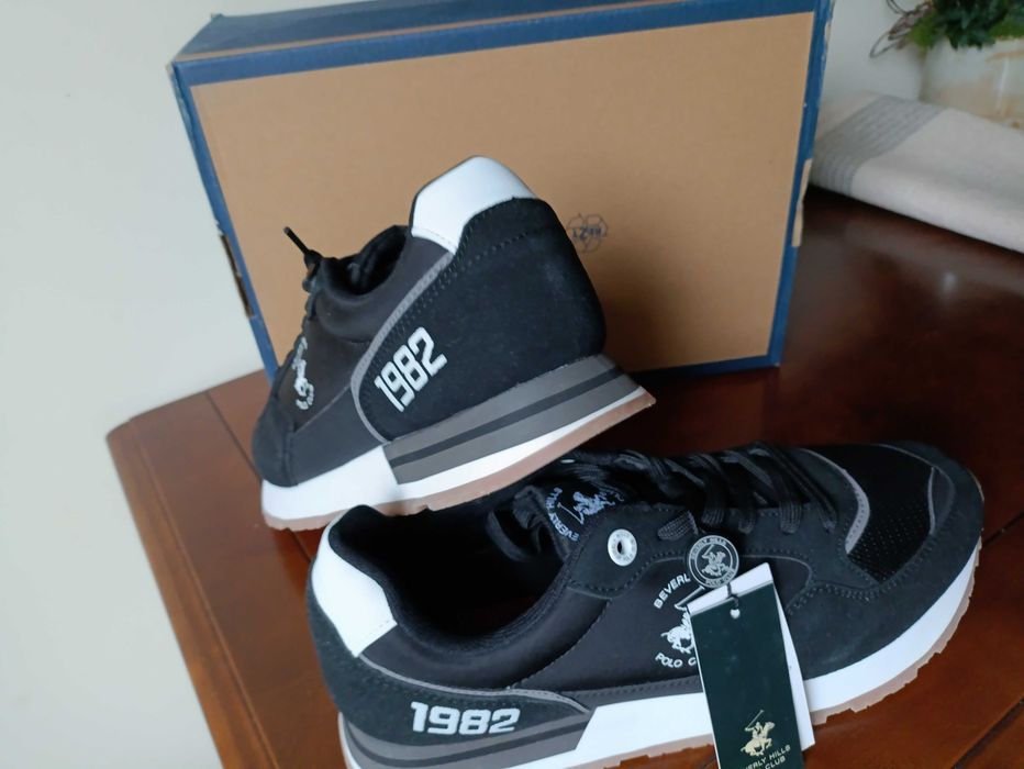 (r. 43 - 27,9 cm) Nowe BEVERLY HILLS POLO CLUB czarne nike