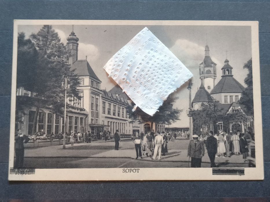Oryginalna Pocztówka Przedwojenna Sopot ASK Nr. 79 Kartka Pocztowa