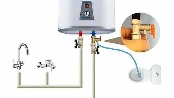 Ремонт бойлера и переустановка.