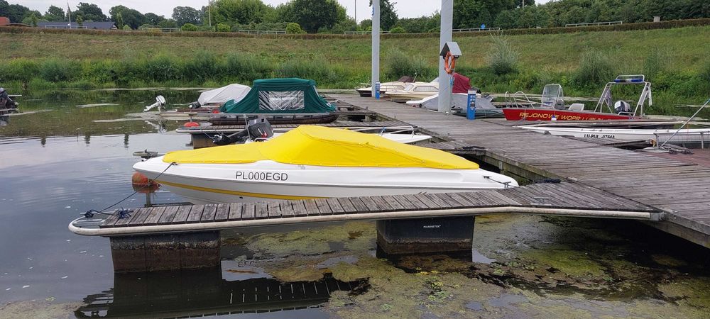 Łódź motorowa Mariah SX 18 + przyczepa – 135KM - stan BDB