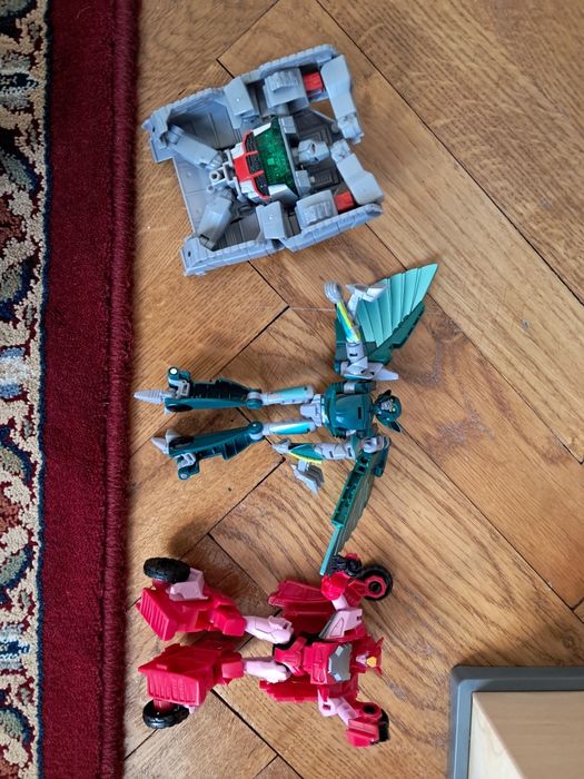 Zeztaw 3 robotów Transformers