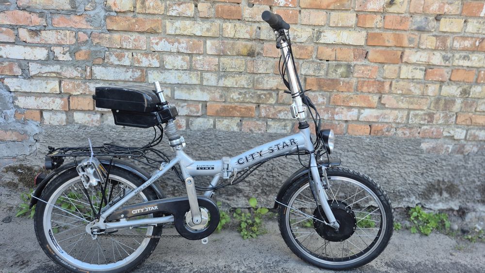 Електровелосипед  складний 500w