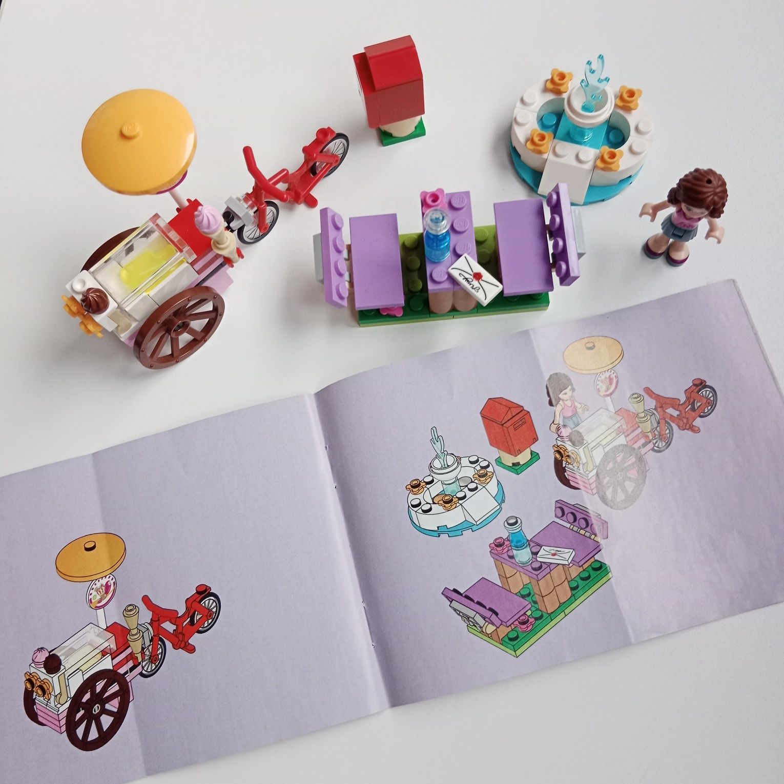 Lego friends olivia's ice cream bike instructions hotsell