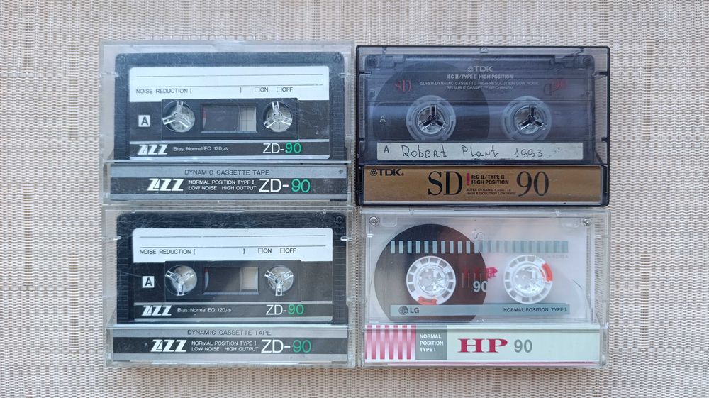 Аудиокассеты Basf, Sony, Maxell, Philips  LG TDK, ZZZ Goldstar.
