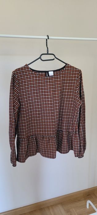 Bluzka damska z baskinką, Selfieroom, rozmiar XS/S