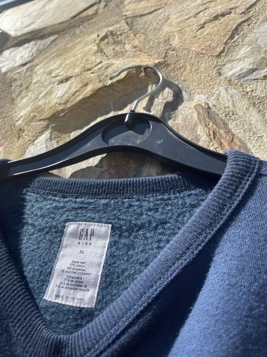 Sweatshirt GAP Azul Marinho - Original (Tamanho XL Kids / XS Adulto)