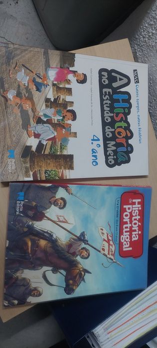 Livro Fichas e Manuais Escolares 4º Ano