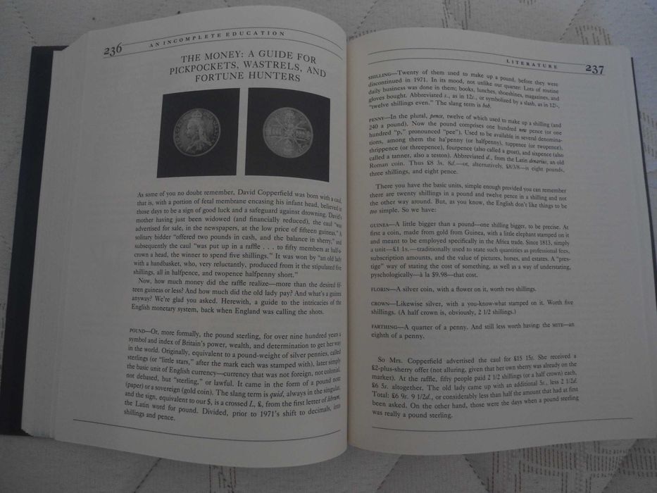 An Incomplete Education por Judy Jones e William Wilson