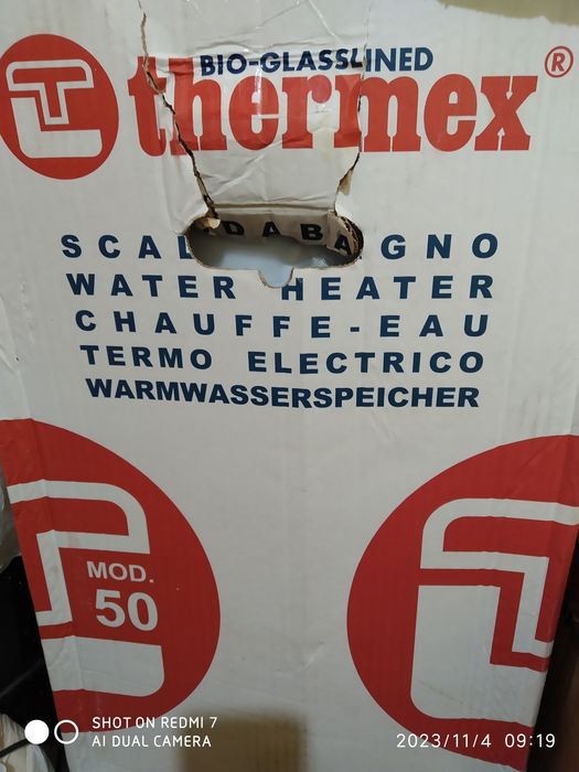 НОВИЙ водонагрівач Termex . 50 літрів.