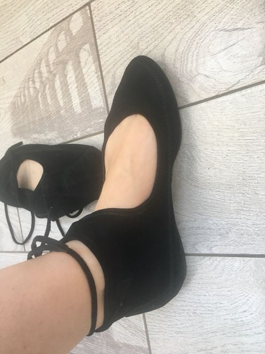 Балетки 37р замш