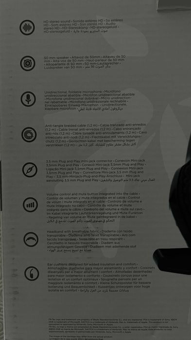 Auscultadores para jogar com Microfone Marca BLADE Inari FT2001