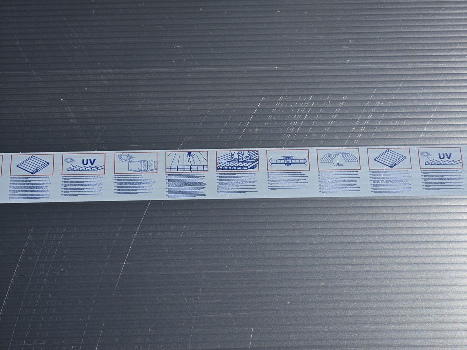 Poliwęglan komorowy 6000x2200 grubość 5