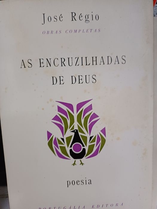 Livros poesia jose Regio