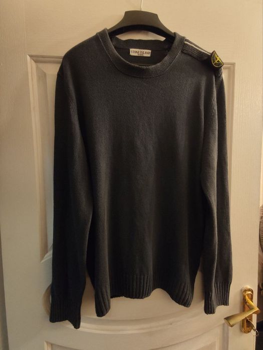Кофта (свитер, джемпер) Stone Island. Оригинал! Винтаж! Made In Italy!
