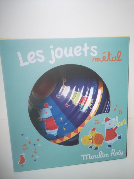 Moulin Roty - Zabawka Metalowy Bączek 20 X18 cm