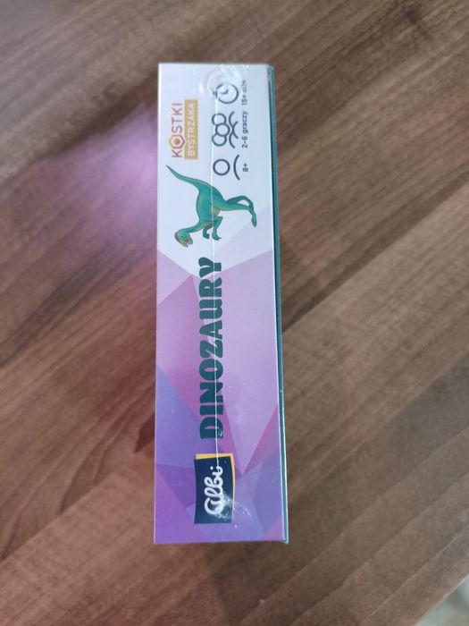 Albi kostki bystrzaka Dinozaury