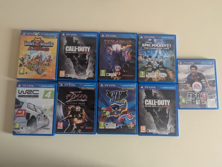 Jogos PSP e PS Vita