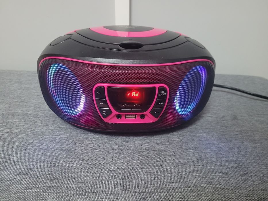 Radio-CD Denver TCL-212BT, FM, nastrojowe oświetlenie,