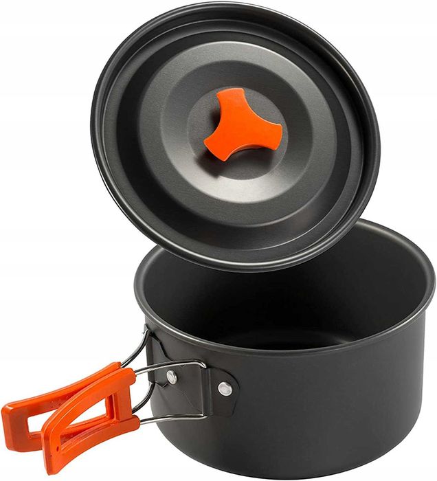 Komplet Naczyń Turystycznych 18w1 Camping TOP! NOWE