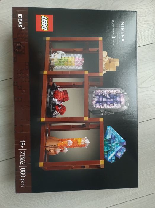 LEGO Ideas kolekcja minerałów 21362